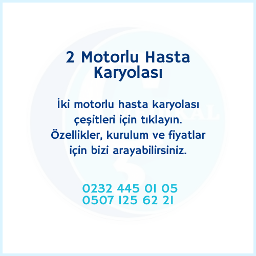  2 Motorlu Hasta Karyolası