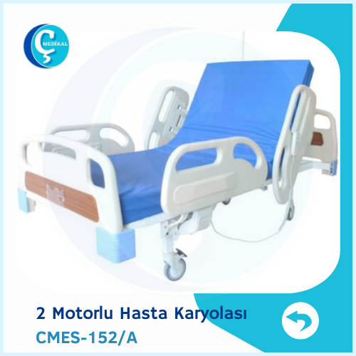  2 Motorlu Hasta Karyolası