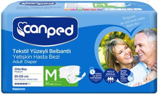 canped tekstil yüzeyli hasta bezi